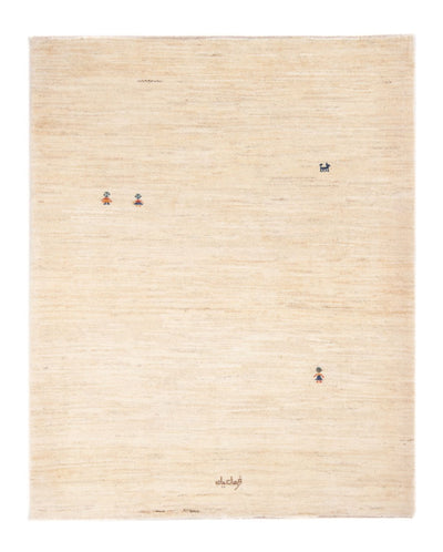 Persisk Gabbeh Teppe 109x150cm - Perserteppich Wollteppich