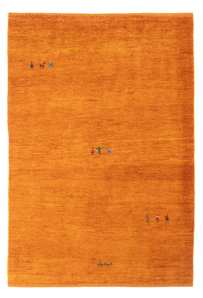 Persisk Gabbeh Teppe 123x178cm - Perserteppich Wollteppich