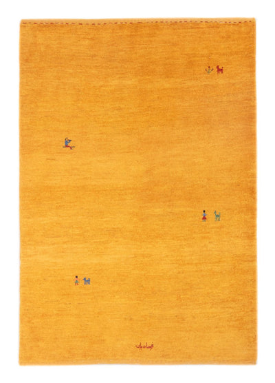 Persisk Gabbeh Teppe 100x147cm - Perserteppich Wollteppich