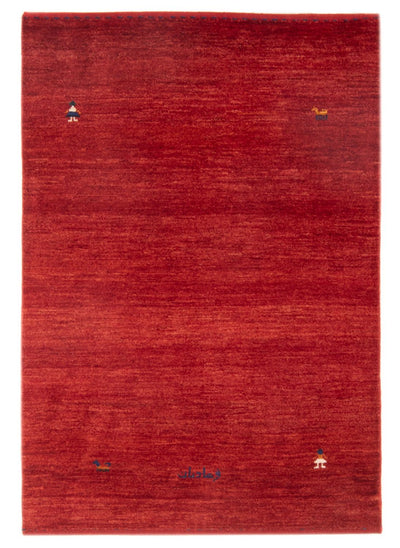 Persisk Gabbeh Teppe 99x149cm - Perserteppich Wollteppich