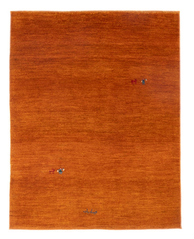 Persisk Gabbeh Teppe 104x138cm - Perserteppich Wollteppich