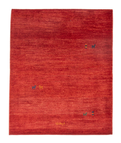 Persisk Gabbeh Teppe 104x140cm - Perserteppich Wollteppich