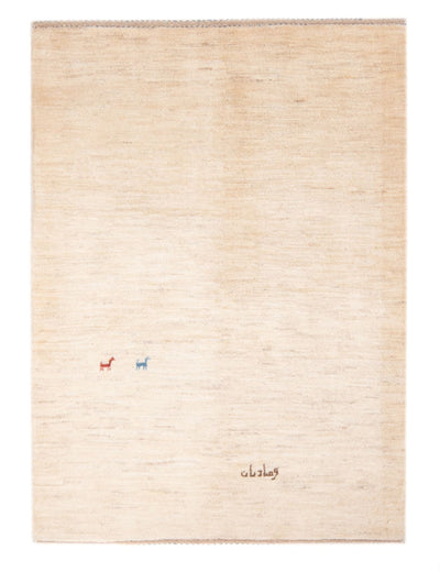 Persisk Gabbeh Teppe 108x158cm - Perserteppich Wollteppich