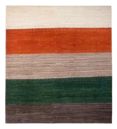 Persisk Gabbeh Teppe 214x238cm - Perserteppich Wollteppich