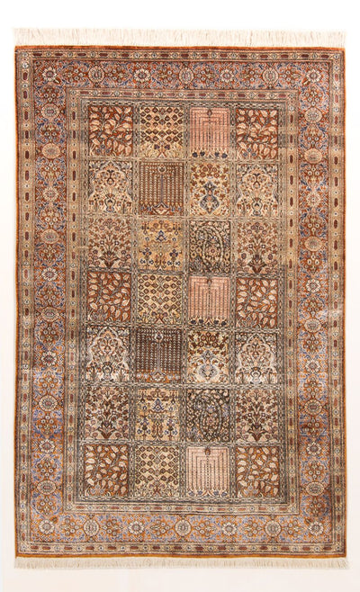 Qom silke Teppe 100x148cm - Persisk teppe