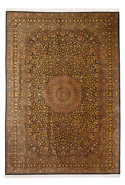 Qom silke Teppe 242x353cm - Persisk teppe