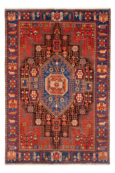 Nahavand Teppe 136x193cm - Persisk teppe - blå