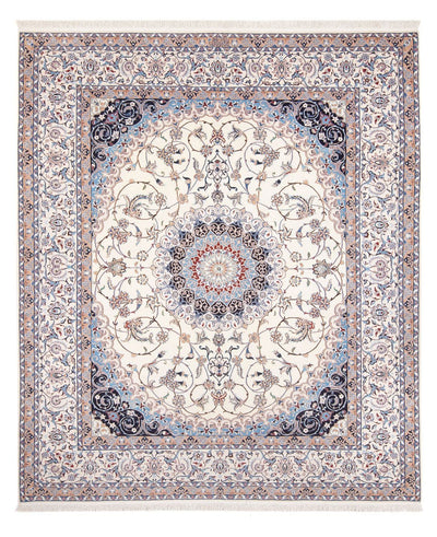 Nain - 6La Teppe 210x263cm - Persisk teppe - krem