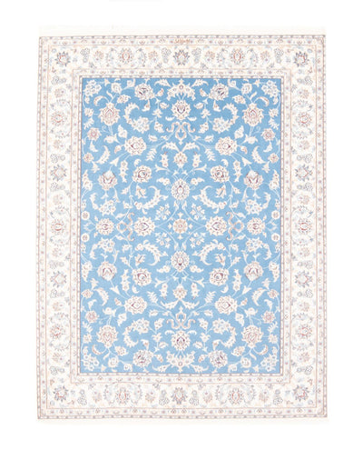 Nain - 9La Teppe 150x196cm - Persisk teppe - lyseblå