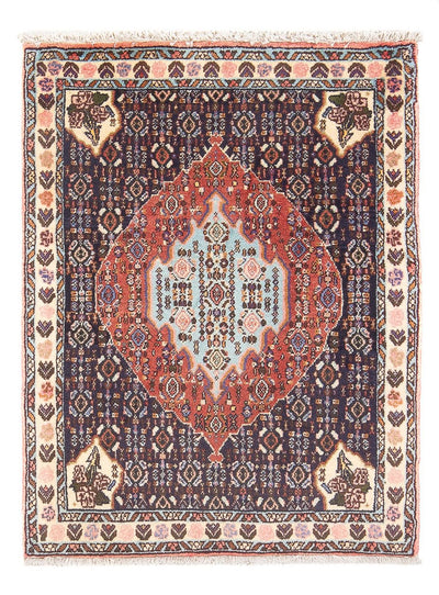 Senneh Teppe 70x96cm - Persisk teppe - mørkeblå