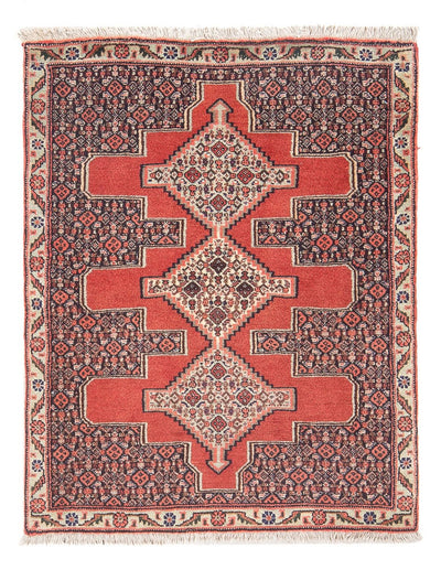 Senneh Teppe 72x98cm - Persisk teppe - rød