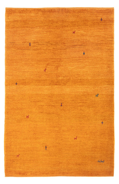 Persisk Gabbeh Teppe 140x202cm - Perserteppich Wollteppich