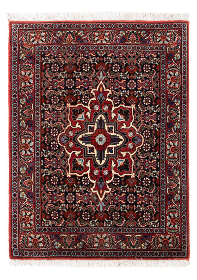 Bidjar - Takab Teppe 50x70cm - Persisk teppe - mørkeblå