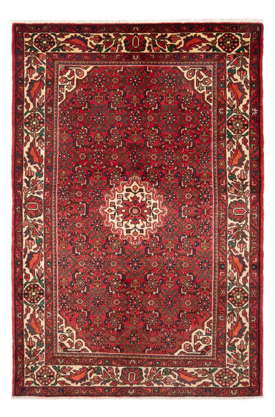 Hosseinabad Teppe 138x213cm - Persisk teppe - rød
