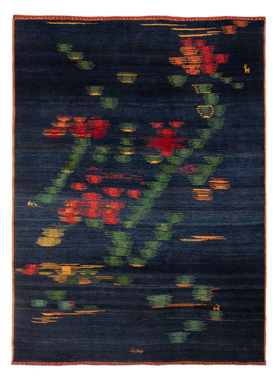 Persisk Gabbeh Teppe 220x288cm - Perserteppich Wollteppich