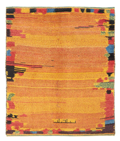 Persisk Gabbeh Teppe 120x152cm - Perserteppich Wollteppich