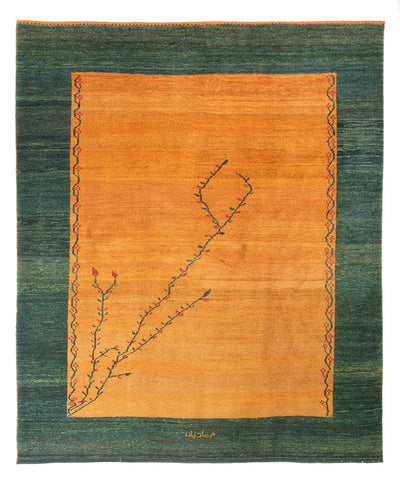 Persisk Gabbeh Teppe 204x242cm - Perserteppich Wollteppich