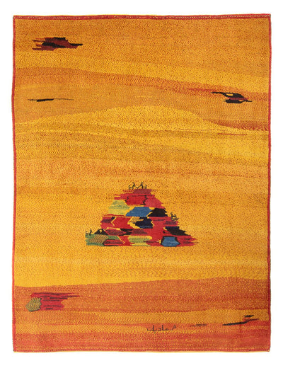 Persisk Gabbeh Teppe 198x250cm - Perserteppich Wollteppich