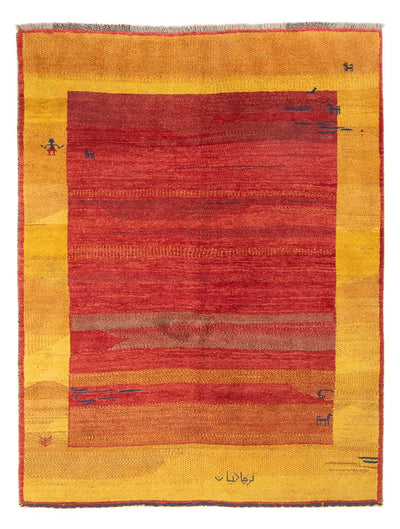 Persisk Gabbeh Teppe 155x200cm - Perserteppich Wollteppich