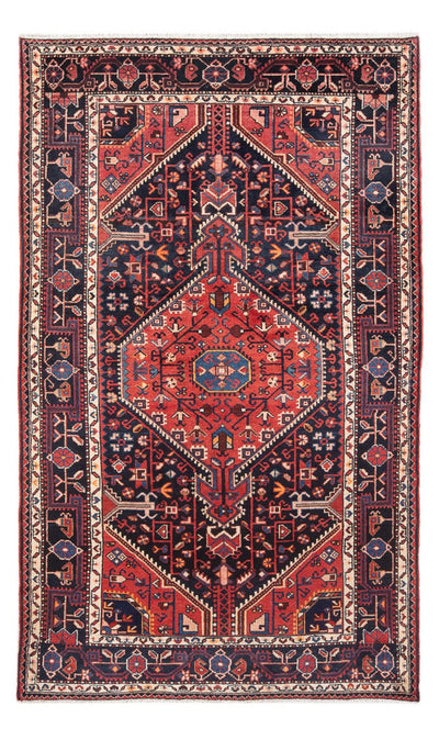 Hamadan Teppe 135x234cm - Persisk teppe - mørkeblå
