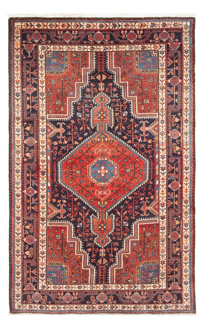 Hamadan Teppe 138x225cm - Persisk teppe - lys rød