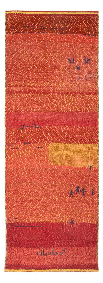 Persisk Gabbeh Teppe 84x237cm - Perserteppich Wollteppich