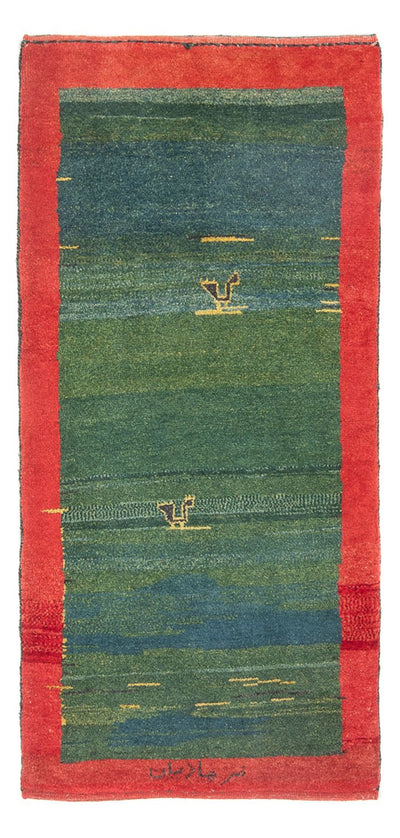 Persisk Gabbeh Teppe 82x178cm - Perserteppich Wollteppich