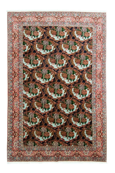Senneh Teppe 198x296cm - Persisk teppe