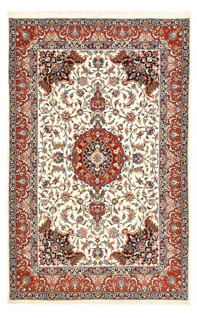 Ilam Teppe 140x216cm - Persisk teppe - krem