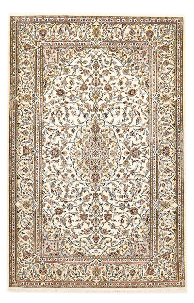 Kashan Teppe 135x208cm - Persisk teppe - krem