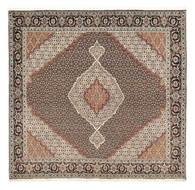 Tabriz - 40 Raj Teppe 200x204cm - Persisk teppe
