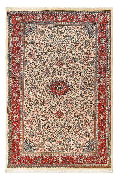 Sarouk Teppe 132x205cm - Persisk teppe - beige