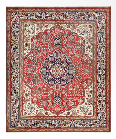 Tabriz - 40 Raj Teppe 305x376cm - Persisk teppe