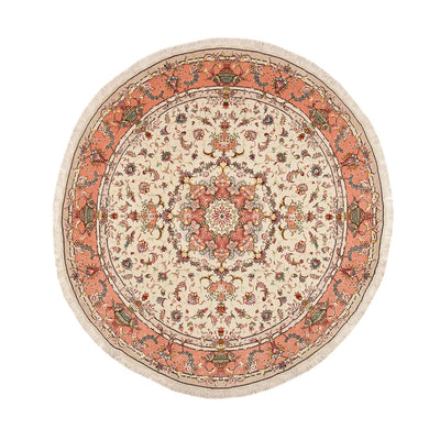 Tabriz - 60 Raj Teppe 200x200cm - Persisk teppe