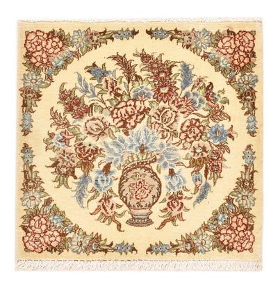 Rafsanjan Teppe 51x52cm - Persisk teppe