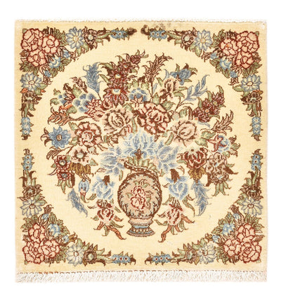 Rafsanjan Teppe 53x53cm - Persisk teppe - flerfarget