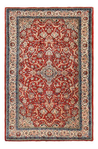 Sarouk Teppe 135x205cm - Persisk teppe - rød