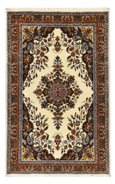 Sarouk Teppe 131x217cm - Persisk teppe - lys beige