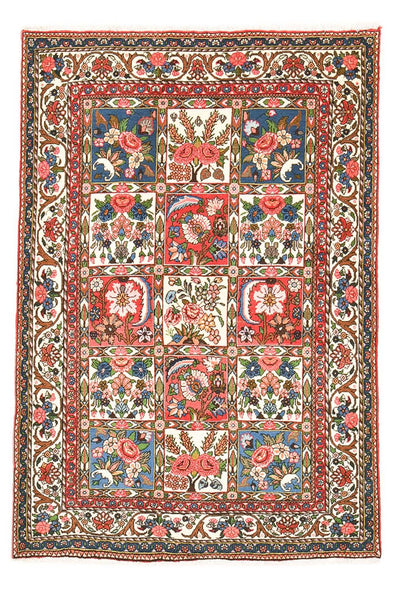 Bakhtiari Teppe 135x196cm - Persisk teppe - flerfarget