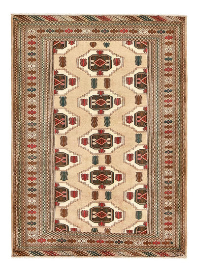 Turkaman teppe 143x199cm - Persisk teppe - flerfarget
