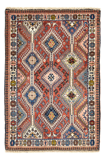 Yalameh Teppe 85x127cm - Persisk teppe - flerfarget