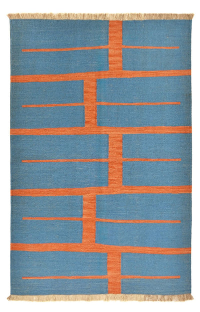 Moderne kilim Teppe 123x185cm - Ullteppe