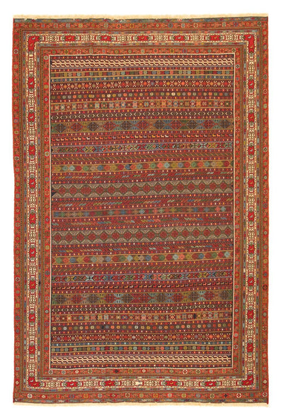 Afshar Sirjan Teppe 191x286cm - Persisk teppe