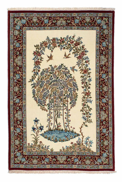 Qom Teppe 135x205cm - Persisk teppe