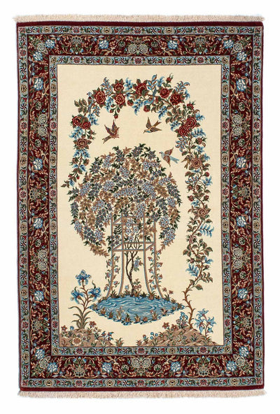 Qom Teppe 133x207cm - Persisk teppe
