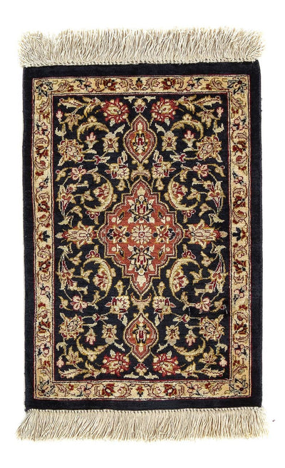 Qom silke Teppe 28x42cm - Persisk teppe