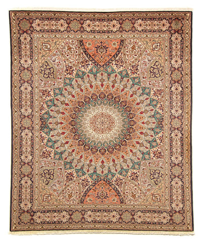 Tabriz - 50 Raj Teppe 205x258cm - Persisk teppe