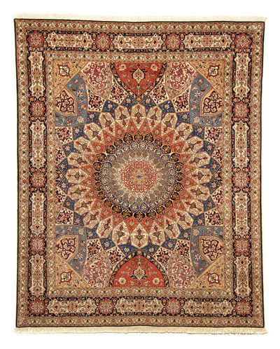 Tabriz - 50 Raj Teppe 207x250cm - Persisk teppe