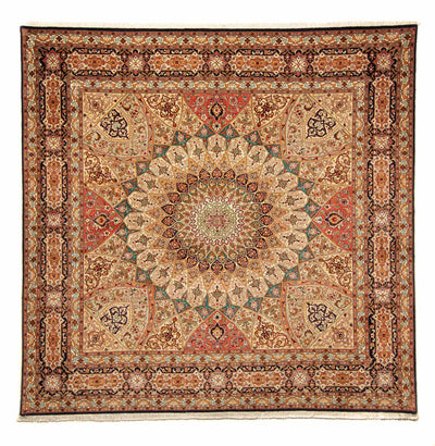 Tabriz - 50 Raj Teppe 252x253cm - Persisk teppe