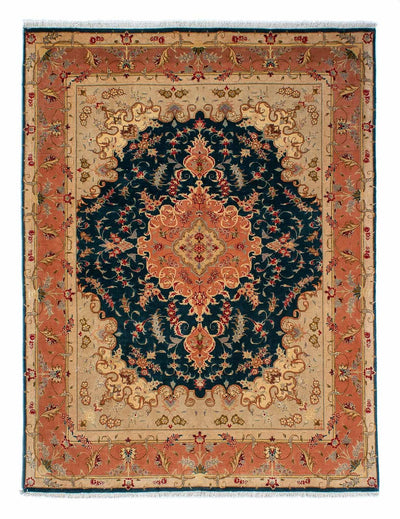 Tabriz - 50 Raj Teppe 152x202cm - Persisk teppe